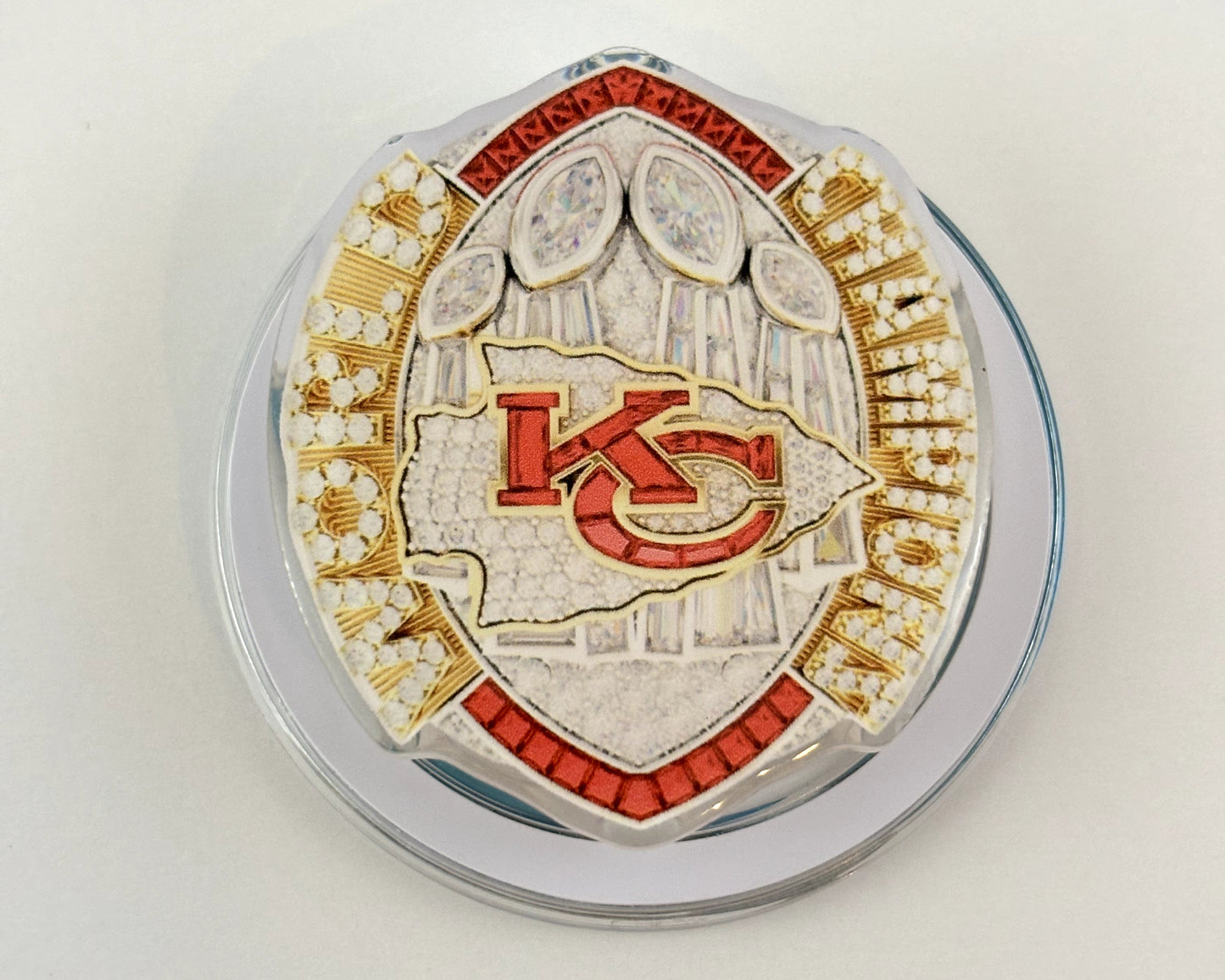 2024 Kansas City Chiefs Super Bowl Ring Device Grip