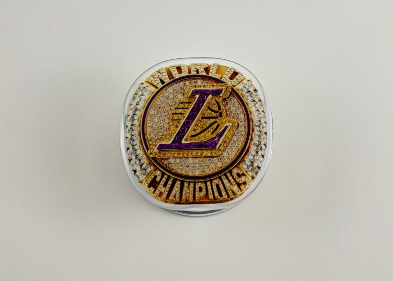2020 Los Angeles Lakers Championship Ring Device Grip