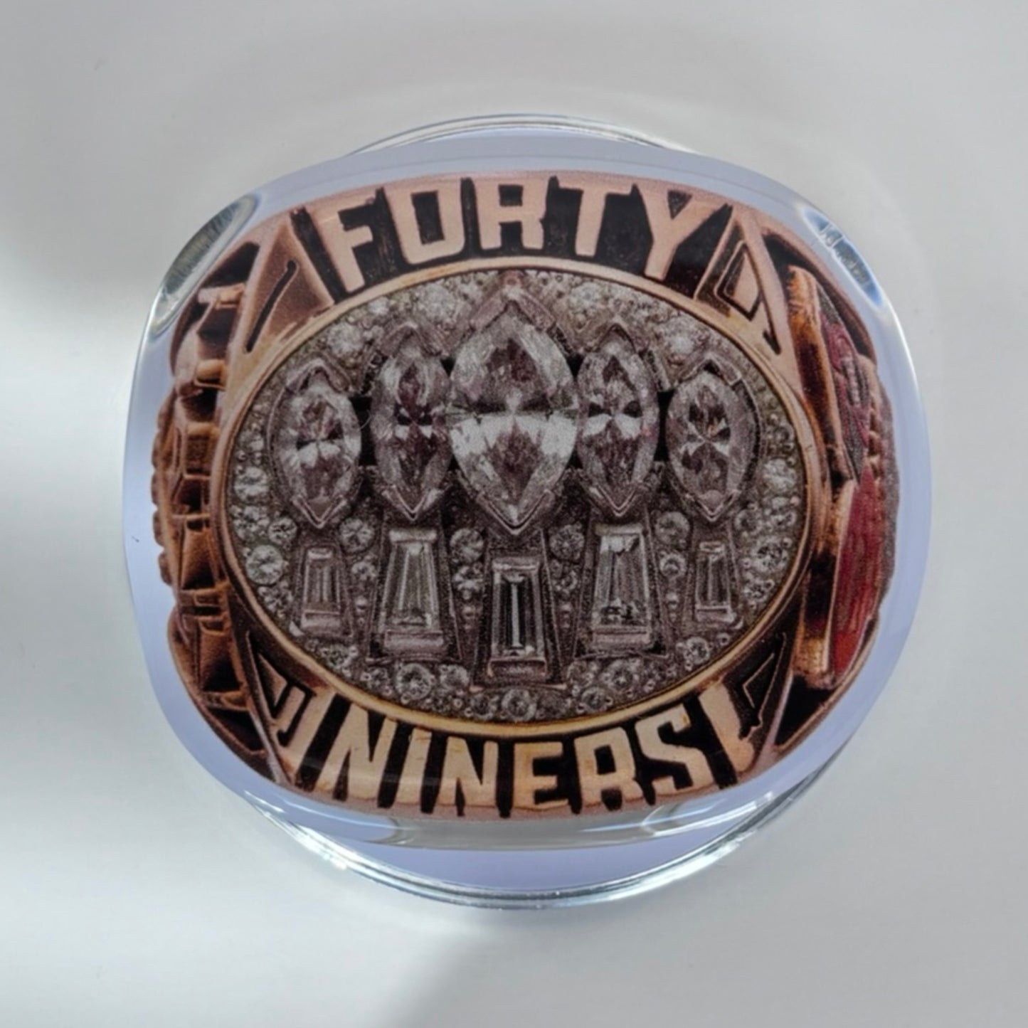 1995 San Francisco 49ers Championship Ring Device Grip