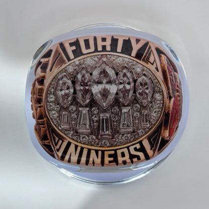 1995 San Francisco 49ers Championship Ring Device Grip