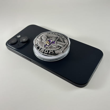 2012 Baltimore Ravens Championship Ring Device Grip