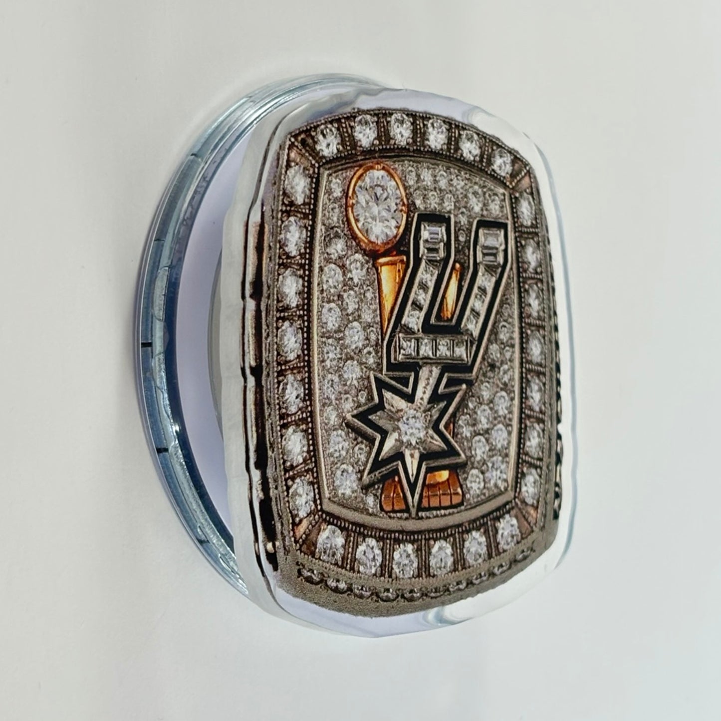 2014 San Antonio Spurs Championship Ring Device Grip