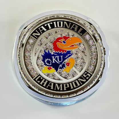 2022 Kansas Jayhawks Championship Ring Device Grip