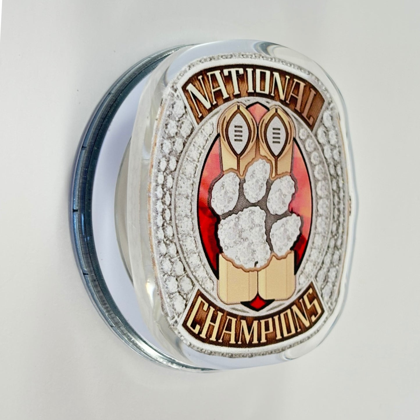 2018 Clemson Tigers Championship Ring Device Grip