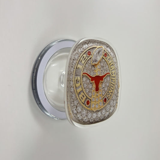 2023 University of Texas Championship Ring Device Grip
