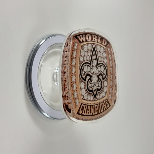 2009 New Orleans Saints Championship Ring Device Grip