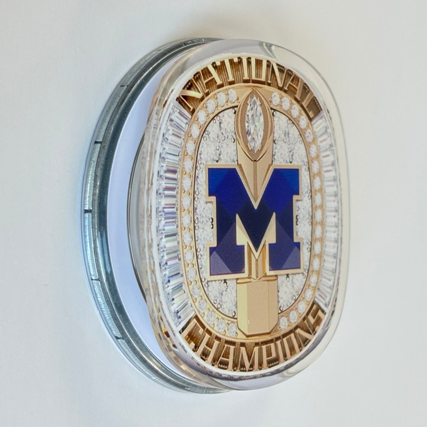 2023 Michigan Wolverines Championship Ring Device Grip