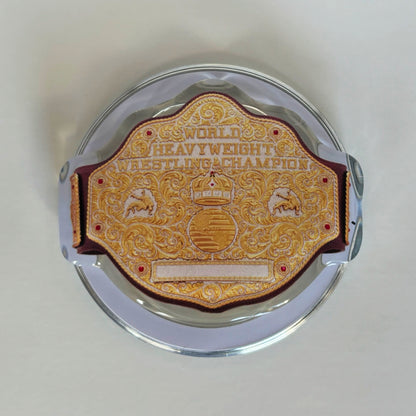 WWE Big Gold World Heavyweight Championship Title Belt Device Grip