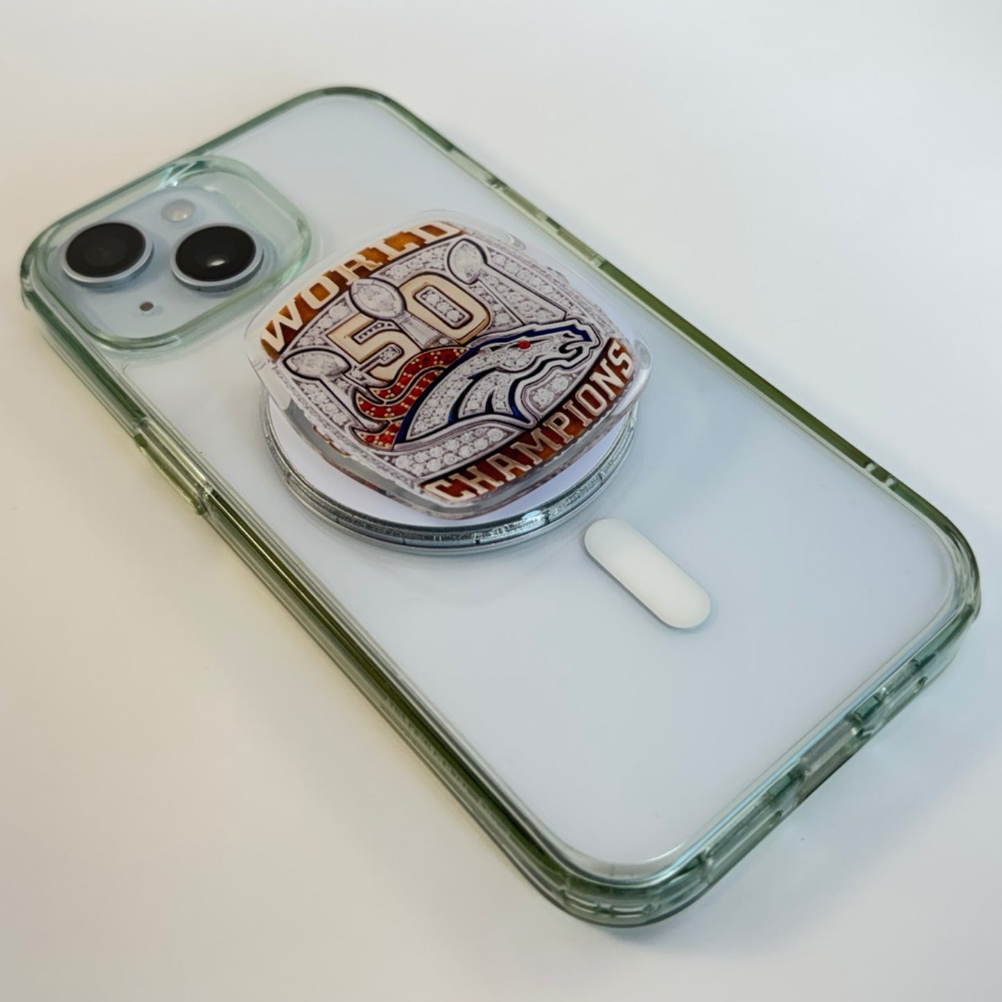 2015 Denver Broncos Championship Ring Device Grip