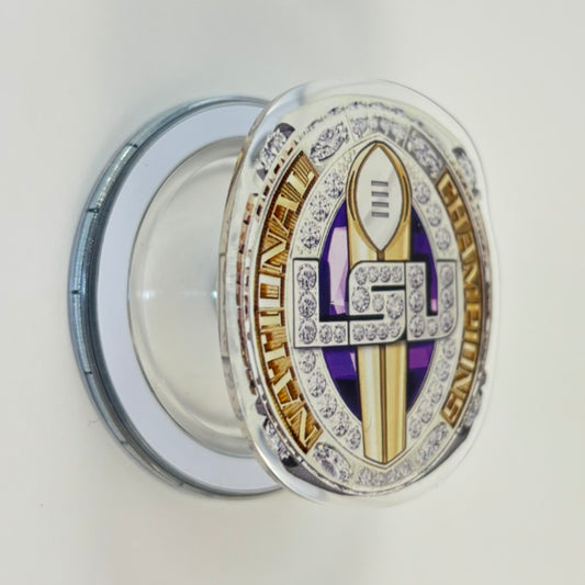 2019 LSU Tigers Championship Ring Device Grip