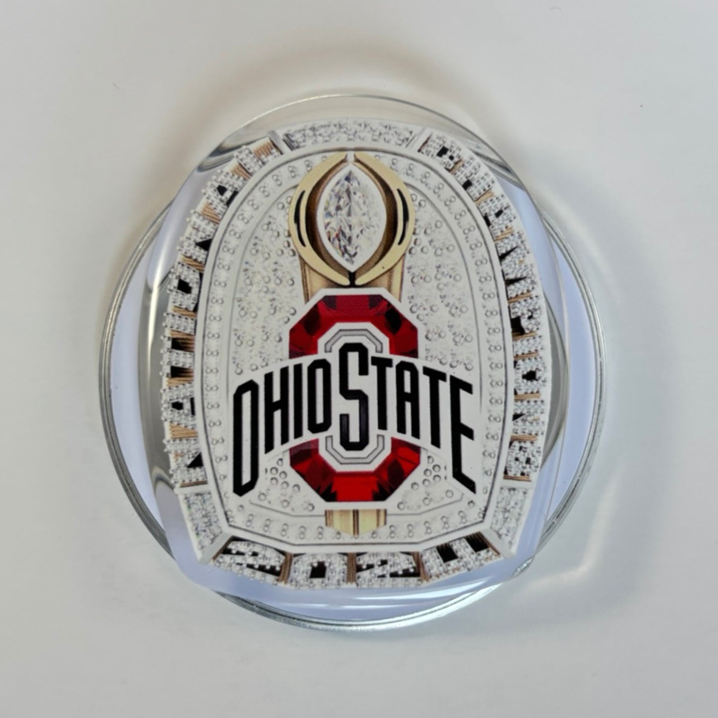 2024 Ohio State Championship Ring Device Grip