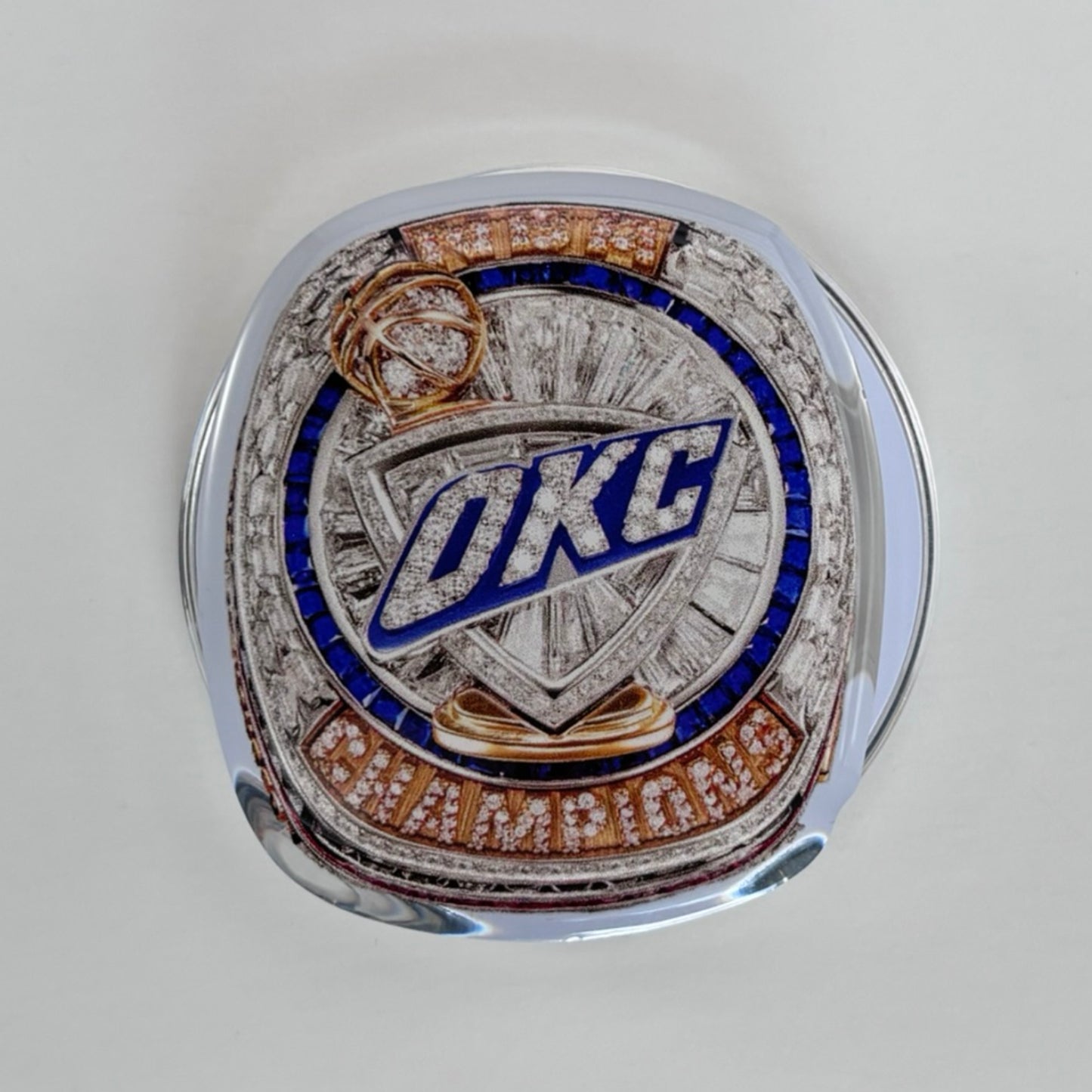 2025 Oklahoma City Thunder Championship Ring Device Grip