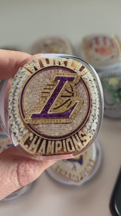 2020 Los Angeles Lakers Championship Ring Device Grip