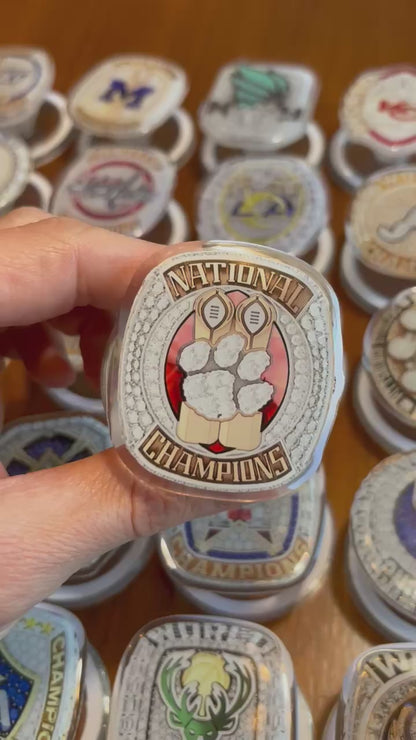 2018 Clemson Tigers Championship Ring Device Grip
