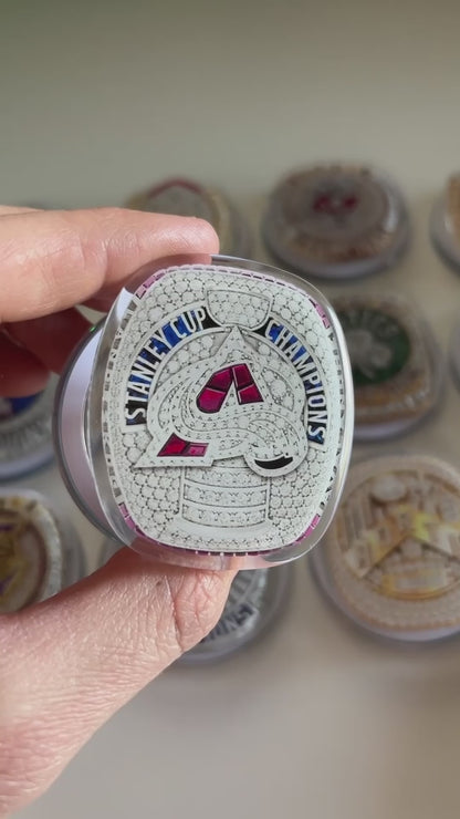 2022 Colorado Avalanche Stanley Cup Ring Device Grip