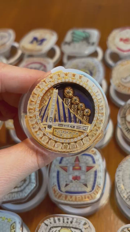 2022 Golden State Warriors Championship Ring Device Grip