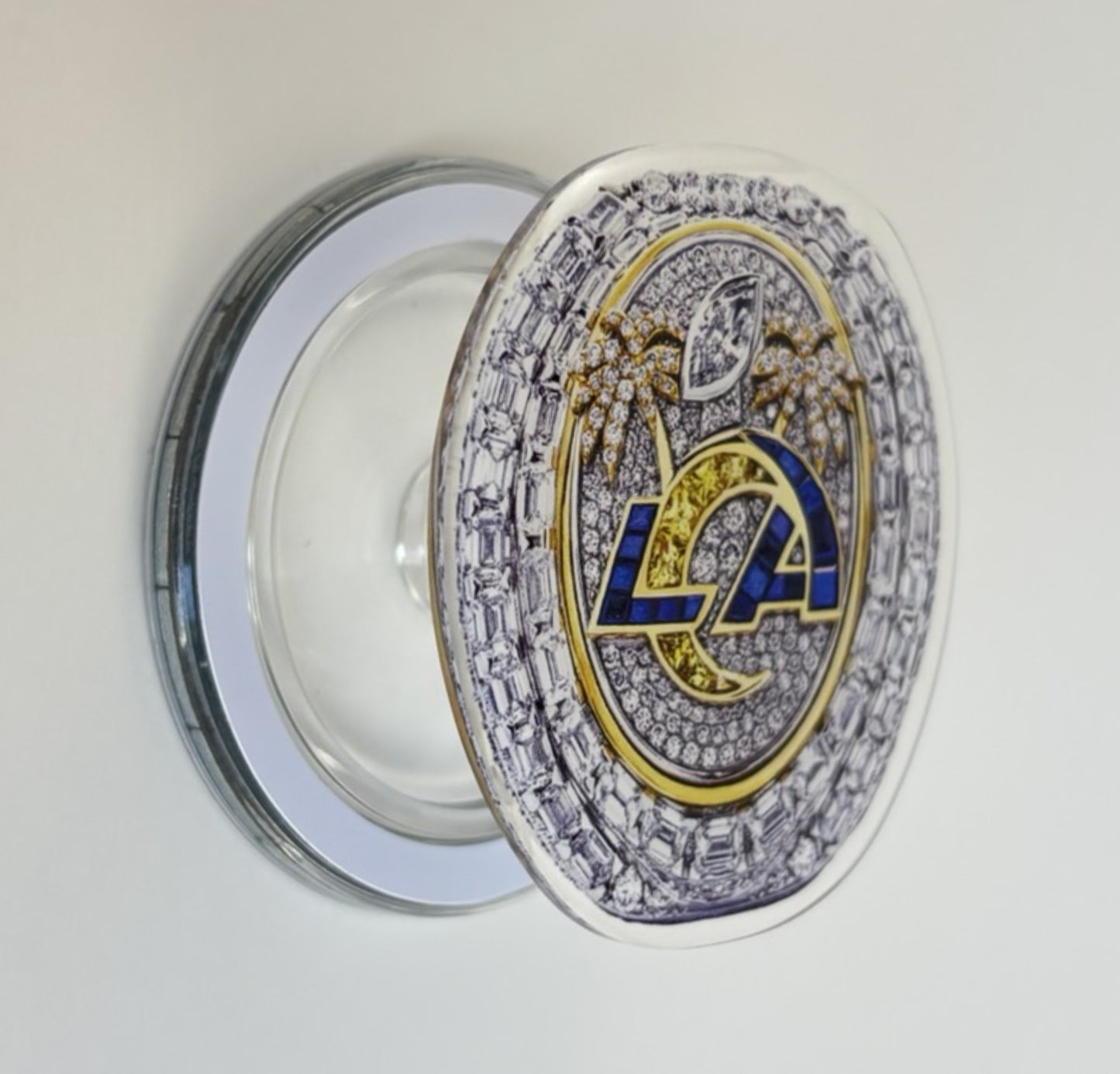 2022 Los Angeles Rams Super Bowl Ring Device Grip