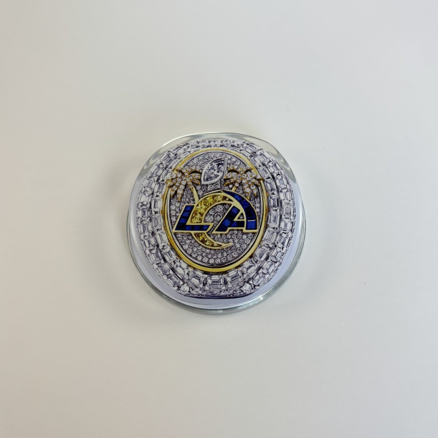 2022 Los Angeles Rams Super Bowl Ring Device Grip