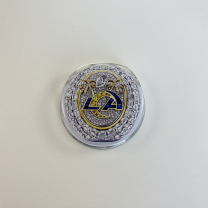 2022 Los Angeles Rams Super Bowl Ring Device Grip